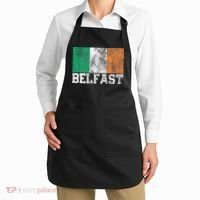 St Patrick's Day Irish Flag Belfast Ireland Saint Paddy's Apron thumb 2