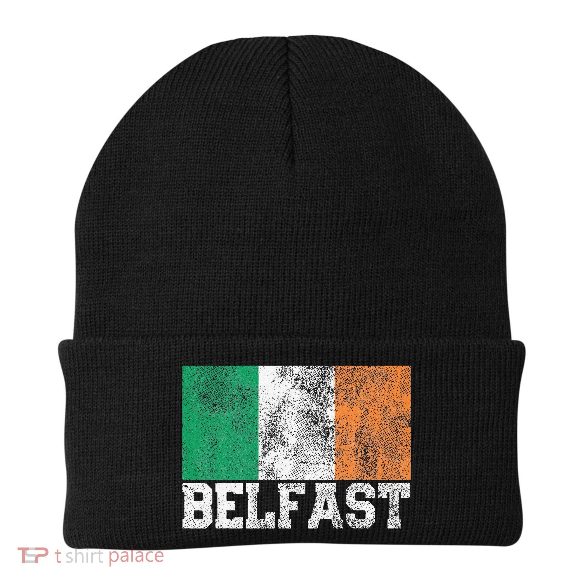 St Patrick's Day Irish Flag Belfast Ireland Saint Paddy's Beanie
