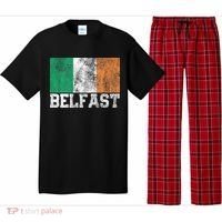 St Patrick's Day Irish Flag Belfast Ireland Saint Paddy's Pajama Set thumb 0