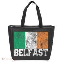 St Patrick's Day Irish Flag Belfast Ireland Saint Paddy's Tote Bag thumb 0