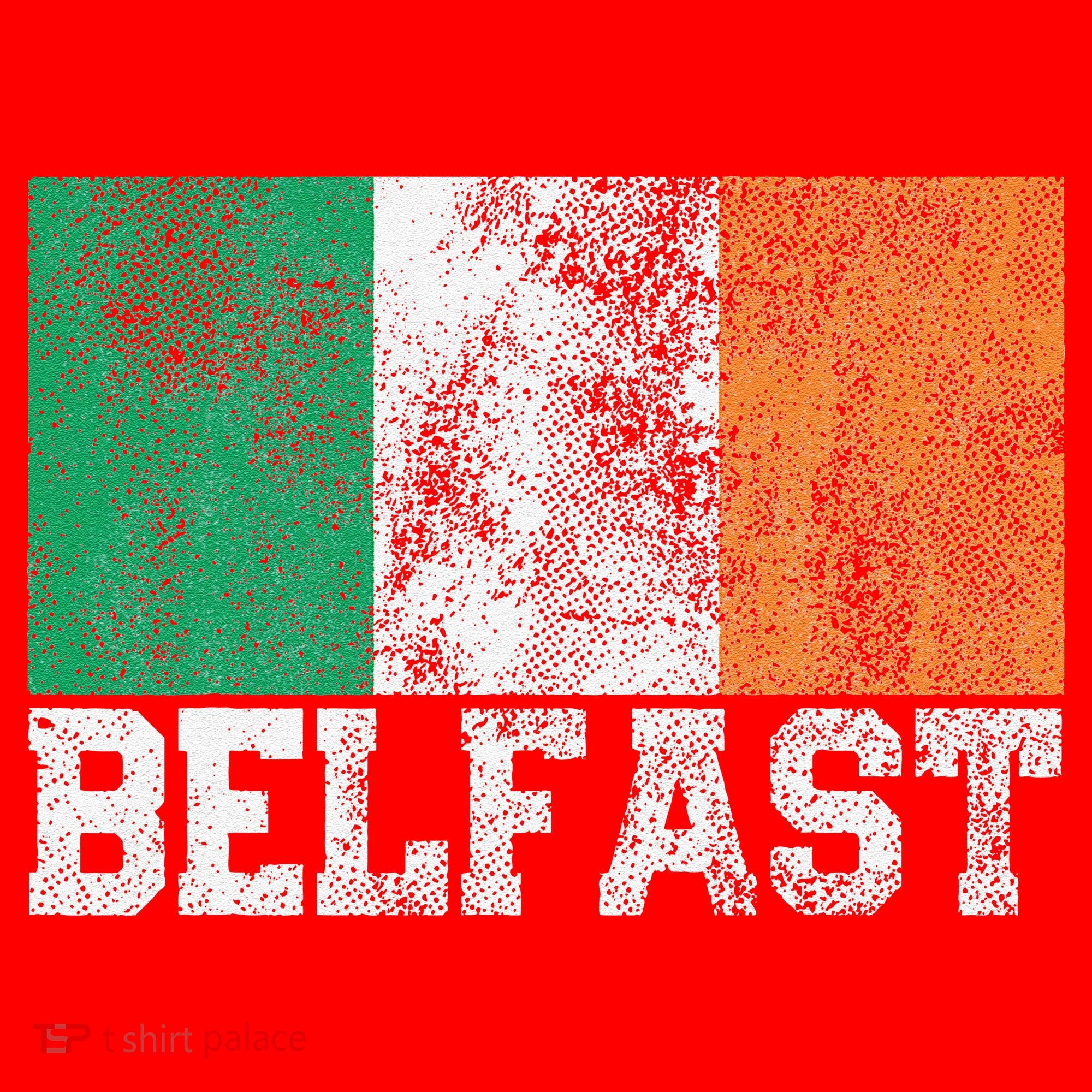 St Patrick's Day Irish Flag Belfast Ireland Saint Paddy's Santa Hat