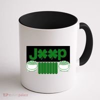 St Patrick's Day Shamrock Grille Coffee Mug thumb 1
