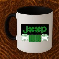 St Patrick's Day Shamrock Grille Coffee Mug thumb 2