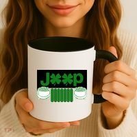 St Patrick's Day Shamrock Grille Coffee Mug thumb 3