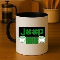 St Patrick's Day Shamrock Grille Coffee Mug thumb 4