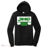 St Patrick's Day Shamrock Grille Women's Hoodie thumb 0