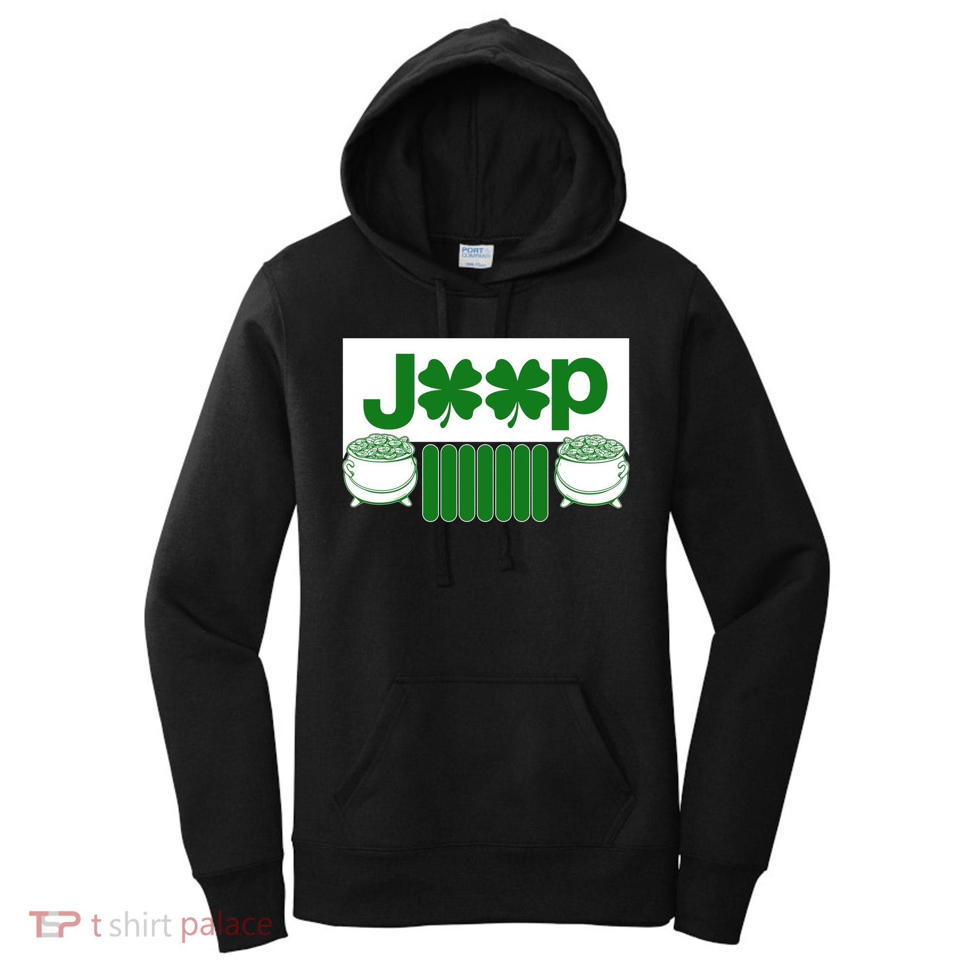 St Patrick's Day Shamrock Grille Women's Hoodie