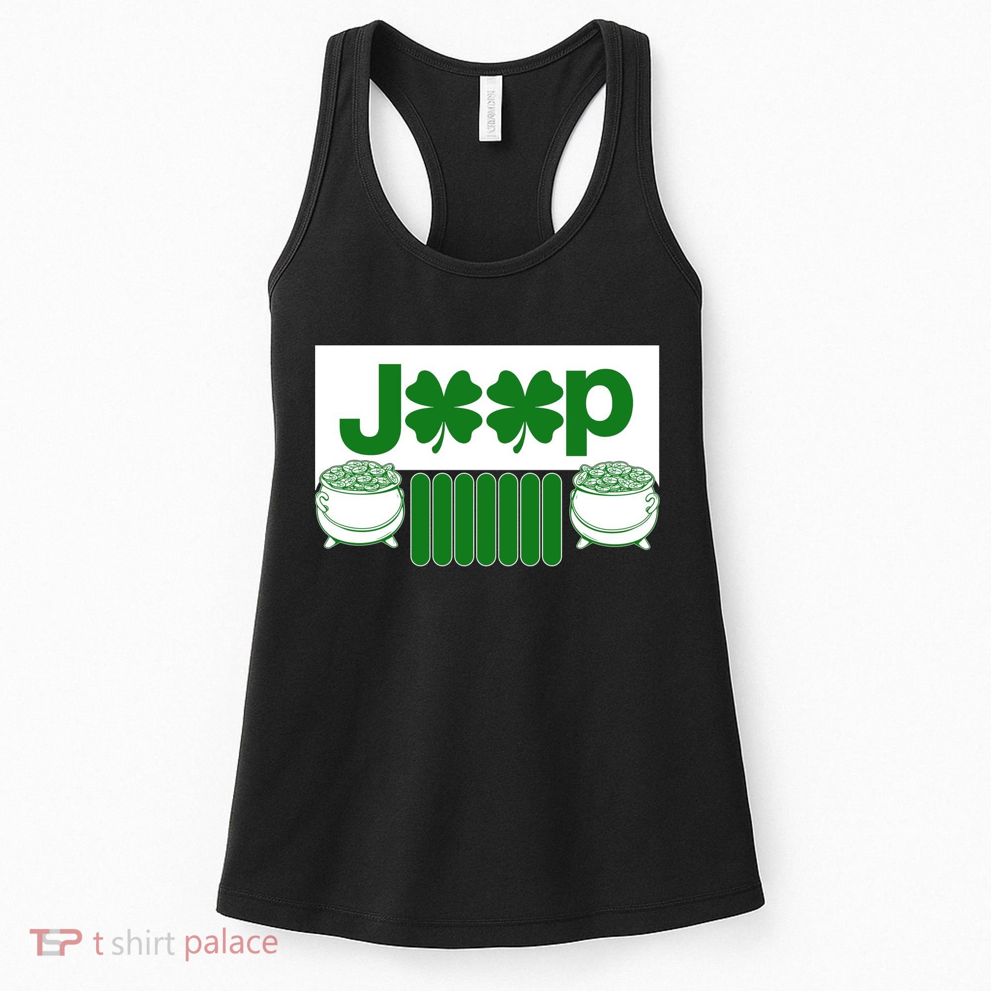 St Patrick's Day Shamrock Grille Women's Tank Top