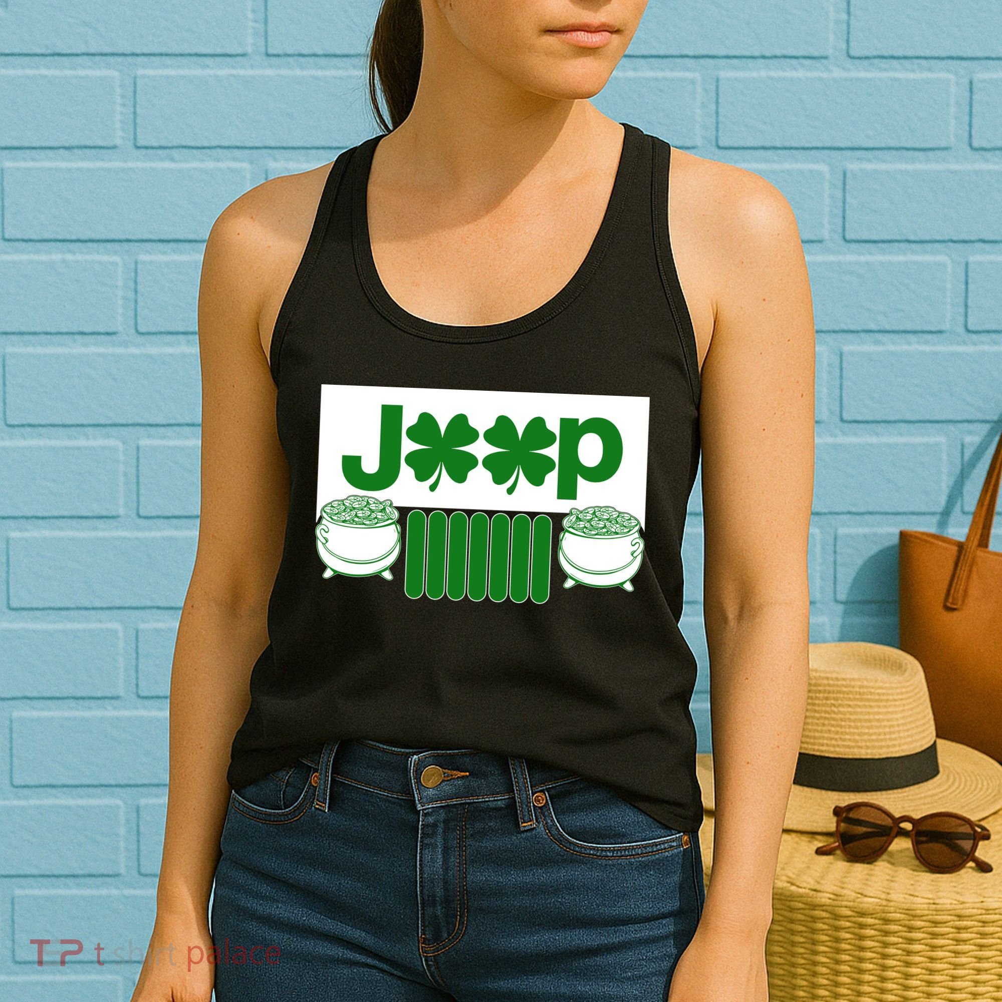 St Patrick's Day Shamrock Grille Women's Tank Top