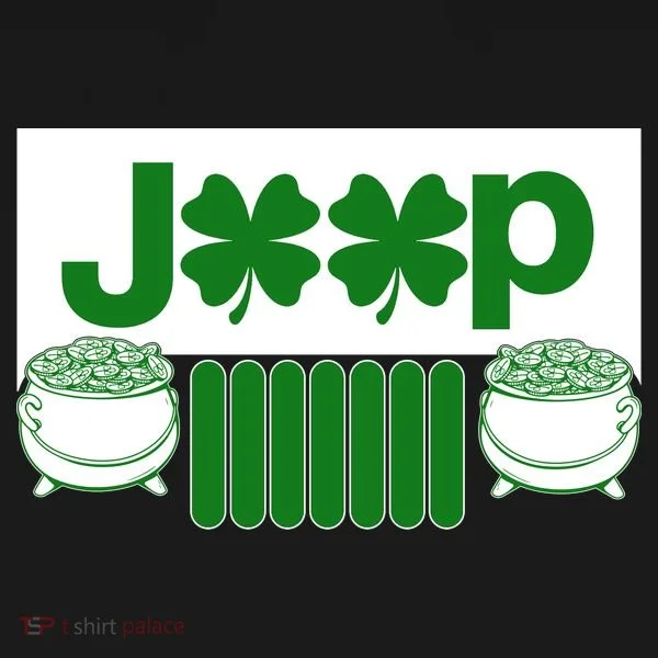 St Patrick's Day Shamrock Grille Baby Bodysuit