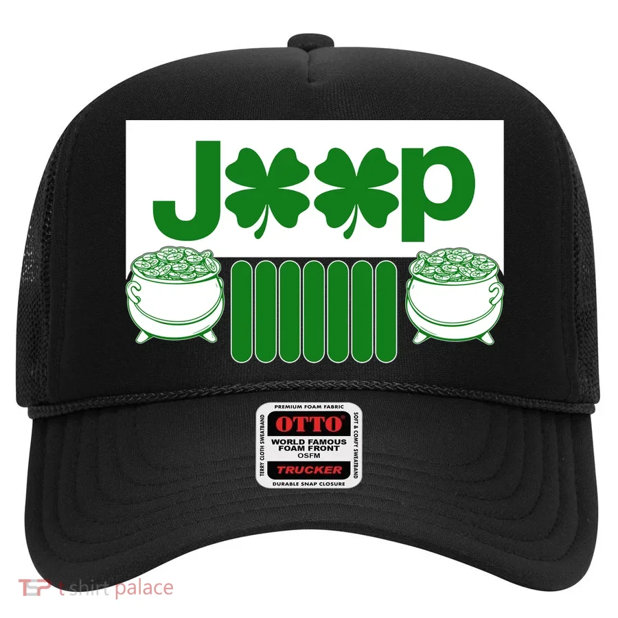 St Patrick's Day Shamrock Grille Hat