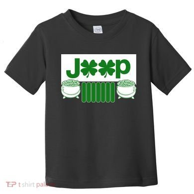 St Patrick's Day Shamrock Grille Toddler T-Shirt