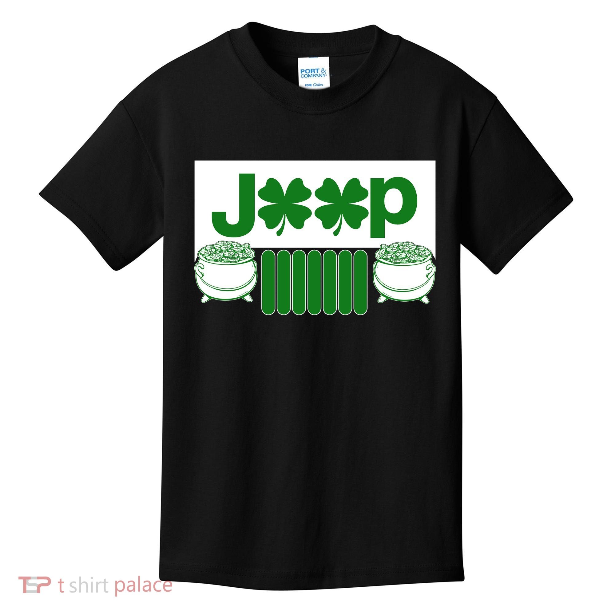 St Patrick's Day Shamrock Grille Kids T-Shirt