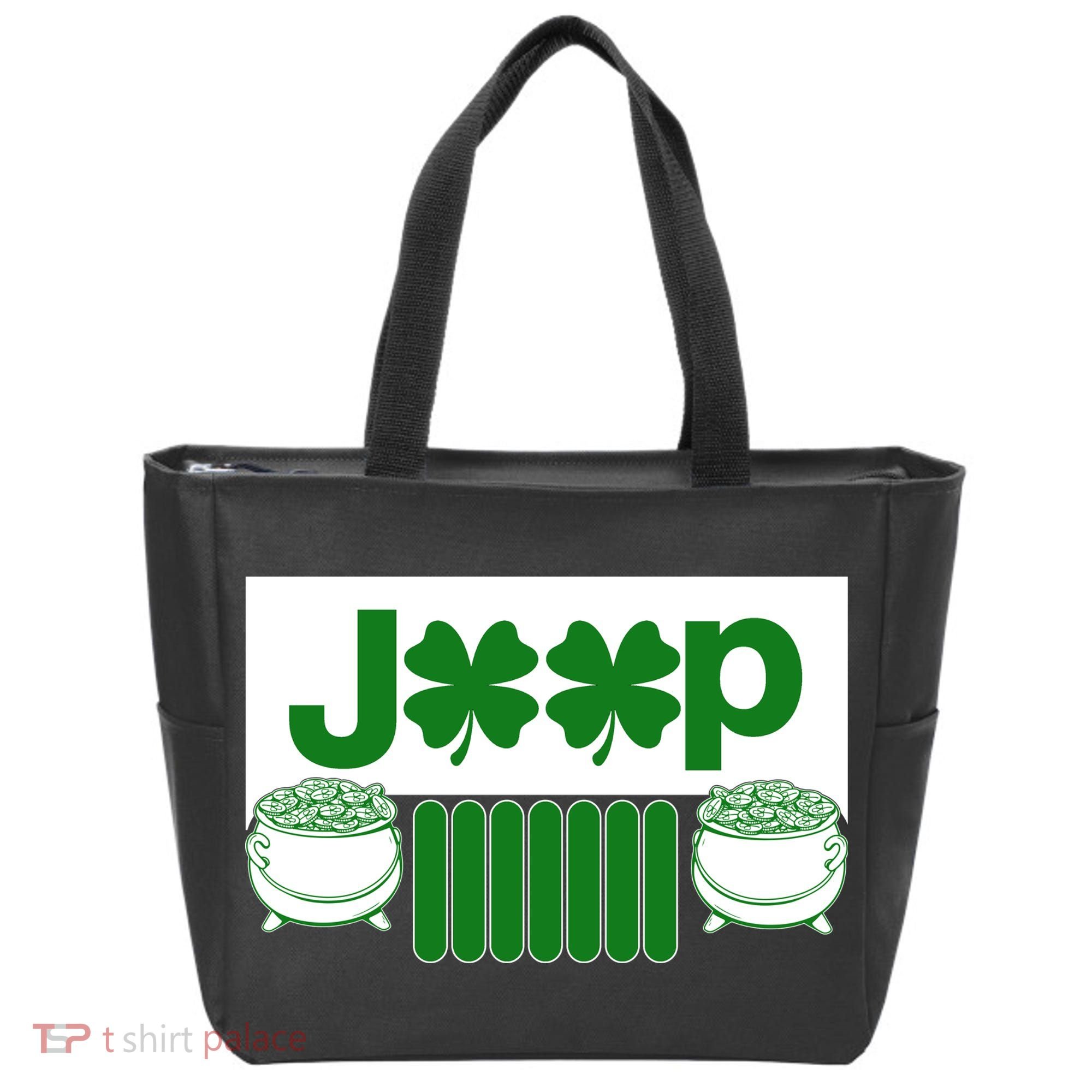 St Patrick's Day Shamrock Grille Tote Bag