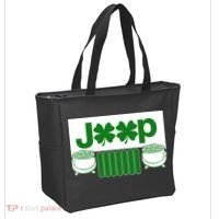 St Patrick's Day Shamrock Grille Tote Bag thumb 2