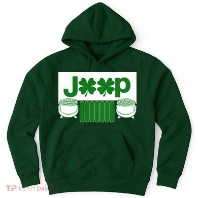 St Patrick's Day Shamrock Grille Hoodie