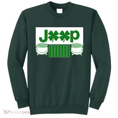St Patrick's Day Shamrock Grille Sweatshirt