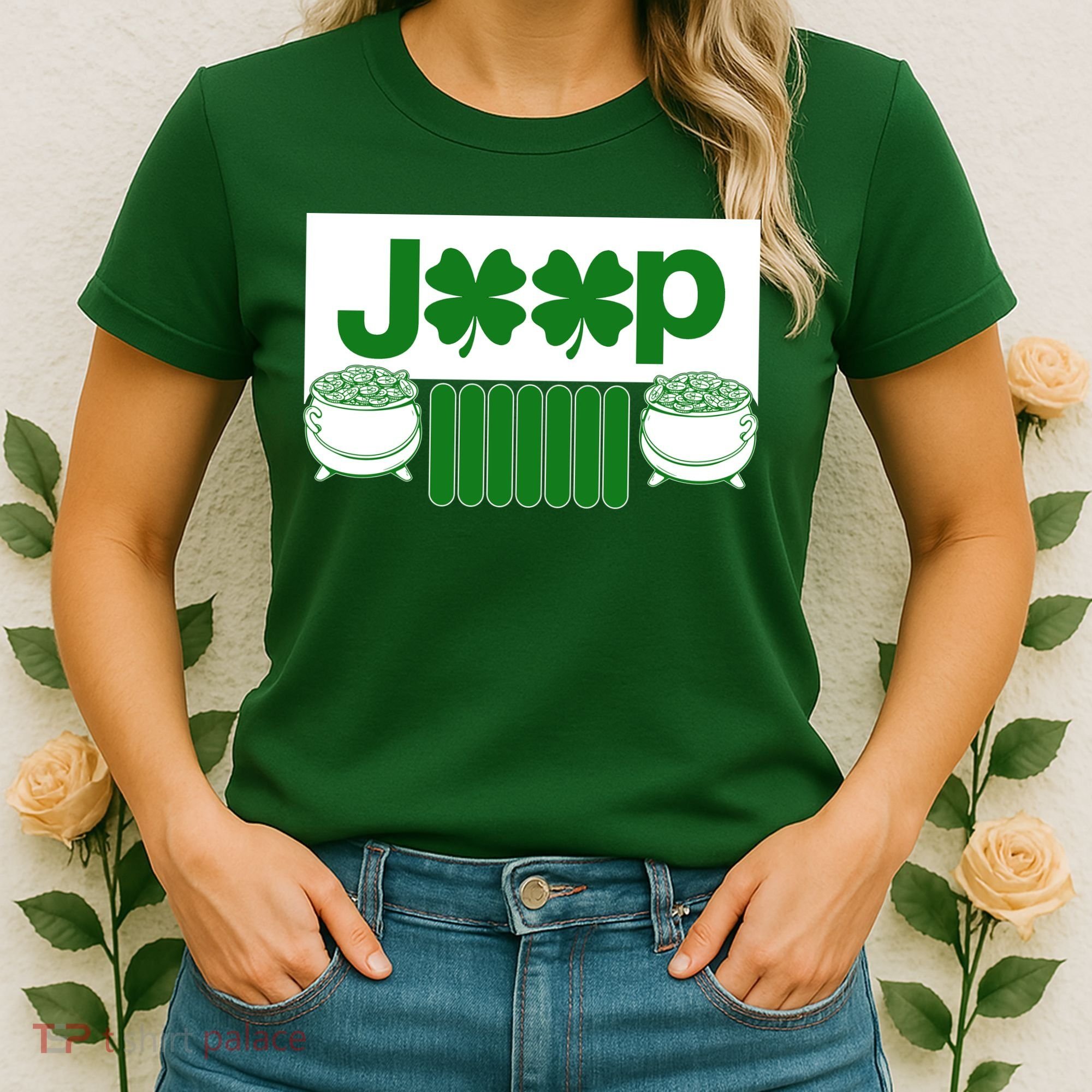 St Patrick's Day Shamrock Grille Women's T-Shirt