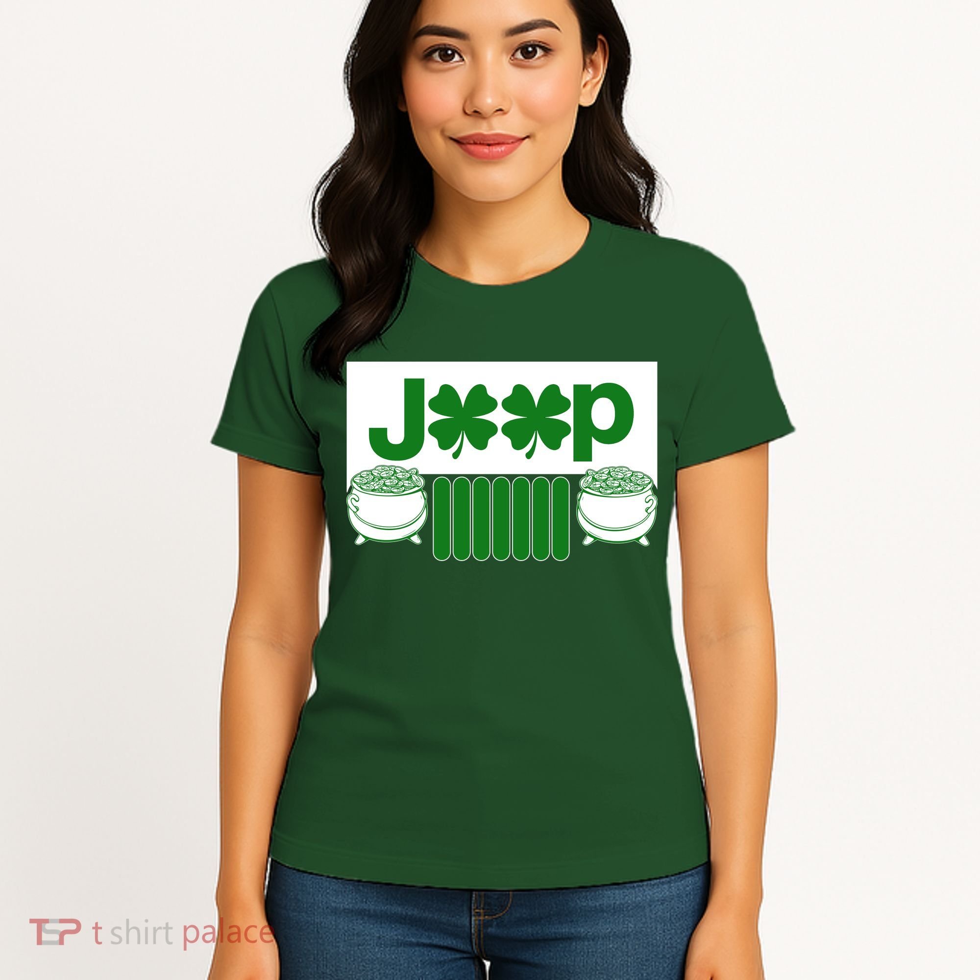 St Patrick's Day Shamrock Grille Women's T-Shirt
