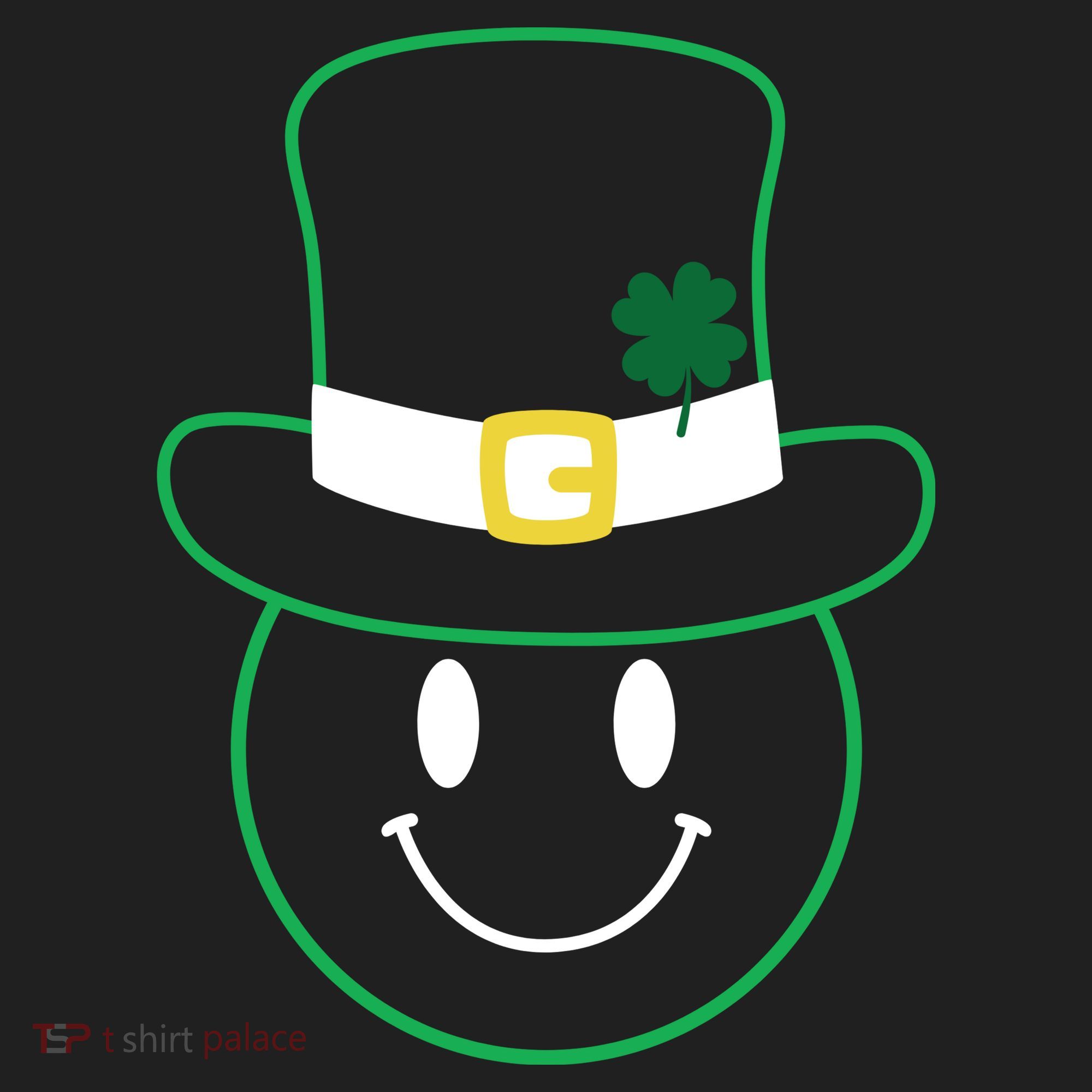 St Patrick's Day Smiley Face Holiday Women's Sweatshirt