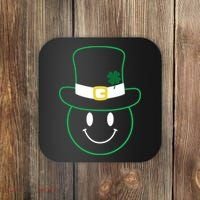 St Patrick's Day Smiley Face Holiday Coaster thumb 0