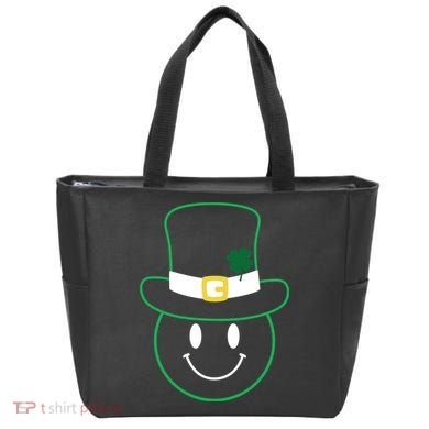 St Patrick's Day Smiley Face Holiday Bag