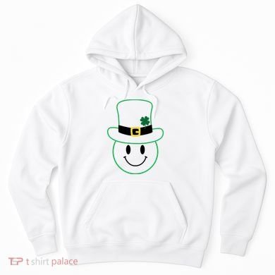 St Patrick's Day Smiley Face Holiday Hoodie