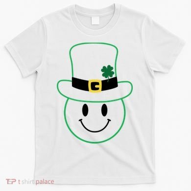 St Patrick's Day Smiley Face Holiday T-Shirt