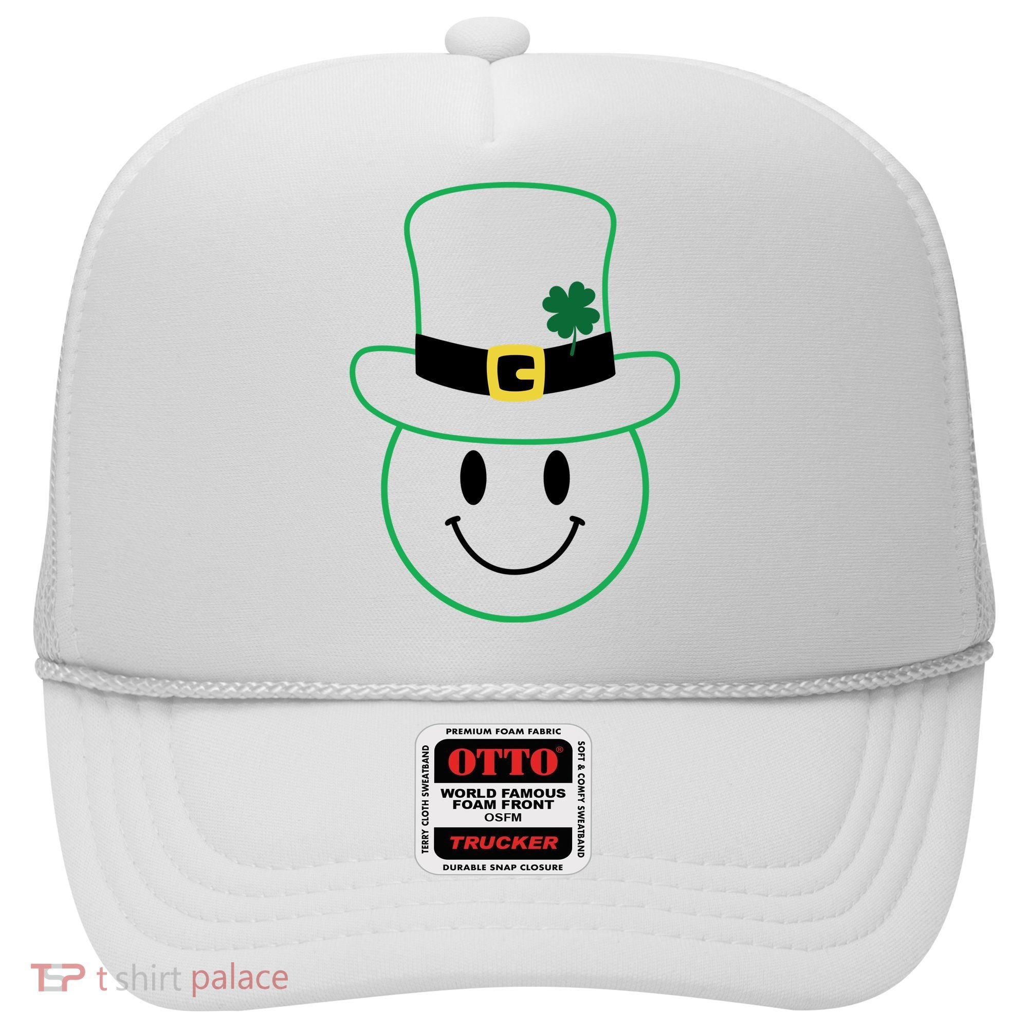 St Patrick's Day Smiley Face Holiday Hat