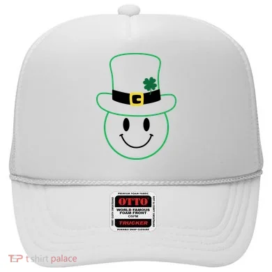 St Patrick's Day Smiley Face Holiday Hat