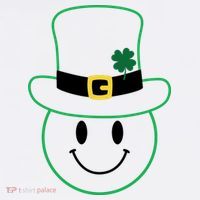 St Patrick's Day Smiley Face Holiday Kids Sweatshirt thumb 2