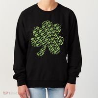 St Patricks Day Gift Funny Gift Police Handcuffs Great Gift Women's Sweatshirt thumb 0