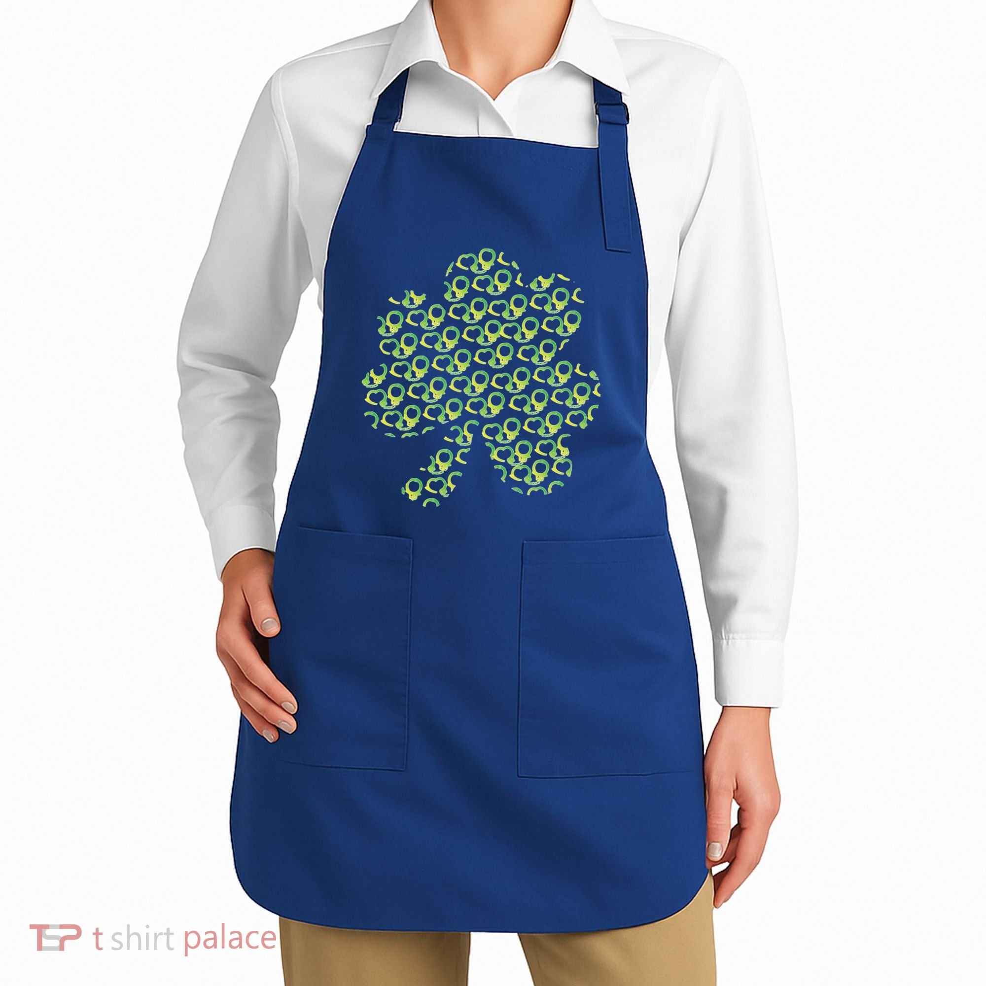 St Patricks Day Gift Funny Gift Police Handcuffs Great Gift Apron