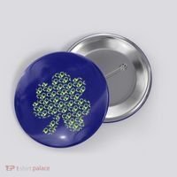 St Patricks Day Gift Funny Gift Police Handcuffs Great Gift Button thumb 0