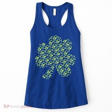 St Patricks Day Gift Funny Gift Police Handcuffs Great Gift Women's Tank Top
