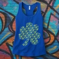 St Patricks Day Gift Funny Gift Police Handcuffs Great Gift Women's Tank Top thumb 3