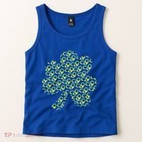 St Patricks Day Gift Funny Gift Police Handcuffs Great Gift Tank Top thumb 2