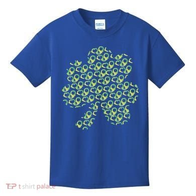 St Patricks Day Gift Funny Gift Police Handcuffs Great Gift Kids T-Shirt