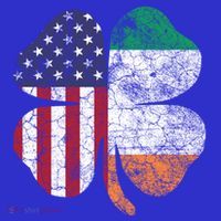 St Patricks Day Irish American Flag Ireland Shamrock Paddys Gift Baby Bodysuit thumb 2
