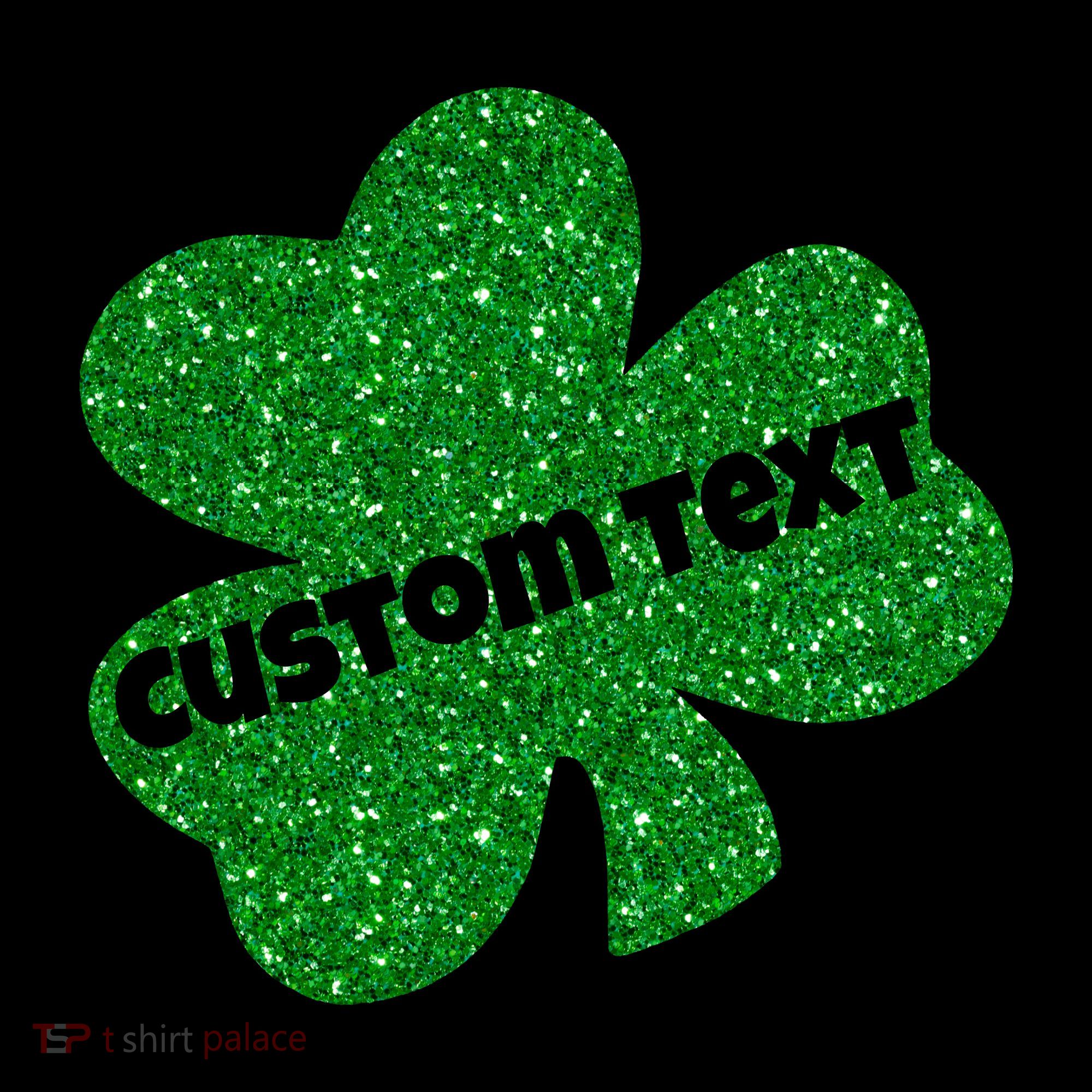 St. Patrick's Day Teacher Ms Mrs Personalized Name Green Glitter Backpack