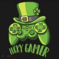  St Patricks Day Lucky Gamer Hoodie thumb 2
