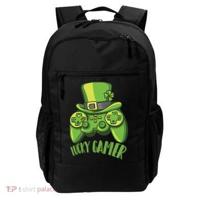  St Patricks Day Lucky Gamer Backpack