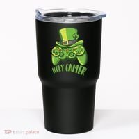  St Patricks Day Lucky Gamer Tumbler thumb 0