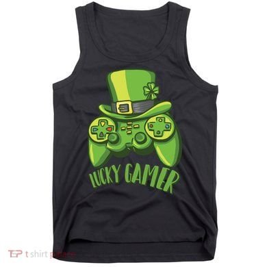  St Patricks Day Lucky Gamer Tank Top