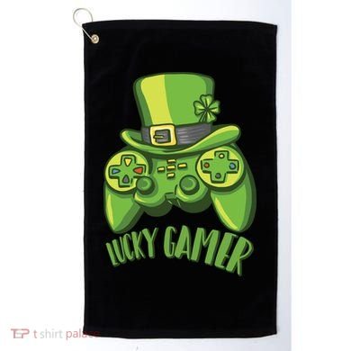  St Patricks Day Lucky Gamer Golf Towel