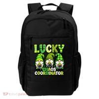 St Patrick's Day Lucky Chaos Coordonator Shamrock Irish Gnomes Backpack thumb 0