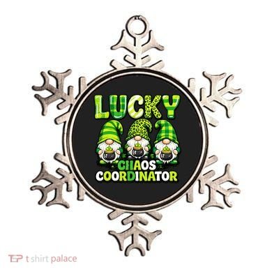St Patrick's Day Lucky Chaos Coordonator Shamrock Irish Gnomes Ornament
