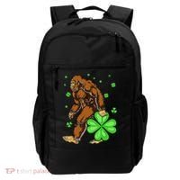 St Patrick's Day Bigfoot Irish Sasqautch Saint Padd Backpack thumb 0