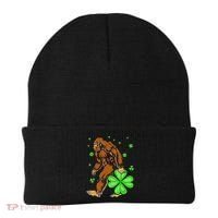 St Patrick's Day Bigfoot Irish Sasqautch Saint Padd Beanie thumb 0