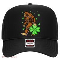 St Patrick's Day Bigfoot Irish Sasqautch Saint Padd Hat thumb 0